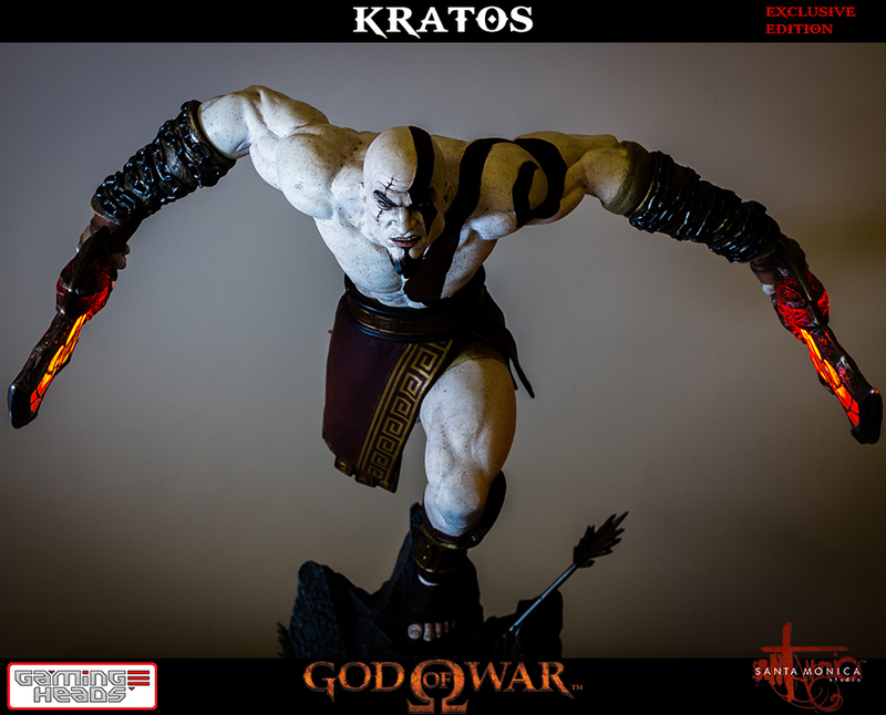 Illustration for article titled New Kratos Figure Has One Hell Of A Scowl
